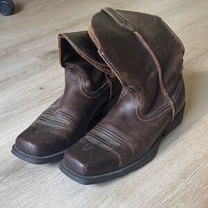Men's Brown Leather Boots